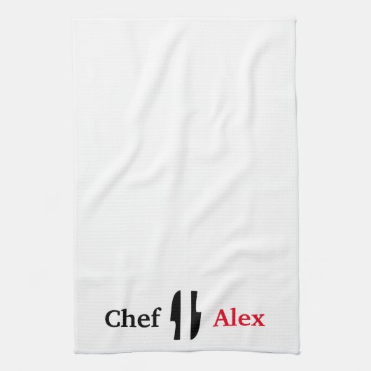 De Chef-keukenhanddoek Theedoek (Verticaal)