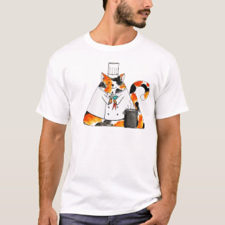 De Chef Puff Cat T-shirt
