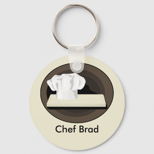 De Chef-Sleutelhanger Sleutelhanger (Voorkant)