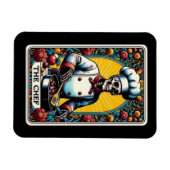 De Chef Tarot Kaart Magnet Magneet (Horizontaal)