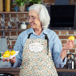 De Chef van de Keuken Bloemrijke Mexicaanse Abue Schort