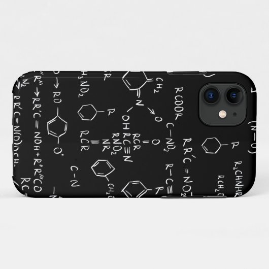 De chemicus Case-Mate iPhone case (Achterkant (horizontaal))