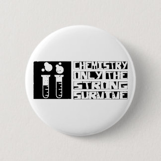 De chemie overleeft ronde button 5,7 cm