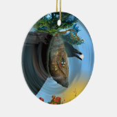 De Cherokee Chrysalis Keramisch Ornament (Rechts)