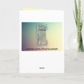 De Cherokee Kaart van het Jubileum van Veren (Achterkant)