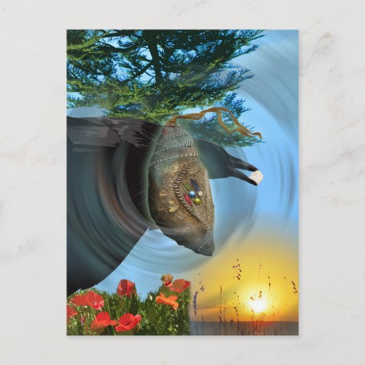 De Cherokee Pop Briefkaart (Voorkant)