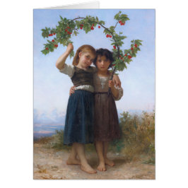 De Cherry Branch van Bouguereau