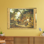 De Cherry Seller Canvas Afdruk (Insitu (Woonkamer))