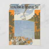 De Chesapeake Bay neerhalen Briefkaart (Voorkant)