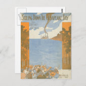 De Chesapeake Bay neerhalen Briefkaart (Voorkant / Achterkant)