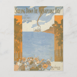 De Chesapeake Bay neerhalen Briefkaart