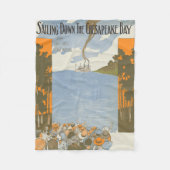 De Chesapeake Bay neerhalen Fleece Deken (Voorkant)