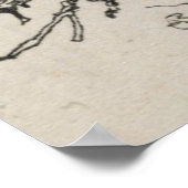 De Cheshire kat in een boom Arthur Rackham Poster (Hoek)