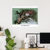De Cheshirekat Poster (Thuiskantoor)