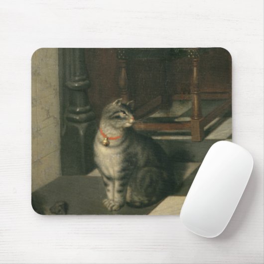 De Chess Players, c.1670 Muismat (Met muis)