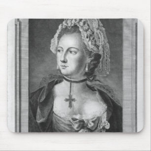 De Chevalier d'Eon, gekleed als vrouw Muismat
