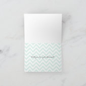 De chevron van de munt zal u mijn (Binnen)