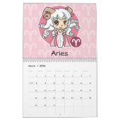 De Chibi Zodiac Kalender (Mar 2026)