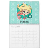 De Chibi Zodiac Kalender (Feb 2026)