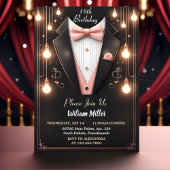 De Chic Suit Award Mannen Adult Tuxedo 18e verjaar Kaart