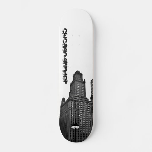 De Chicago Grind Persoonlijk Skateboard (Voorkant)