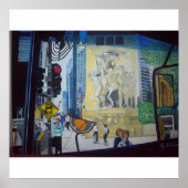 De Chicago Michigan Ave. brug Poster (Voorkant)