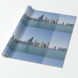 De Chicago Skyline Cadeaupapier