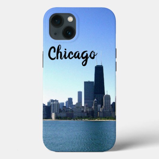 De Chicago Skyline Case-Mate iPhone Case (Achterkant)