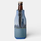 De Chicago Skyline Flesjeskoeler (Fles Achterkant)