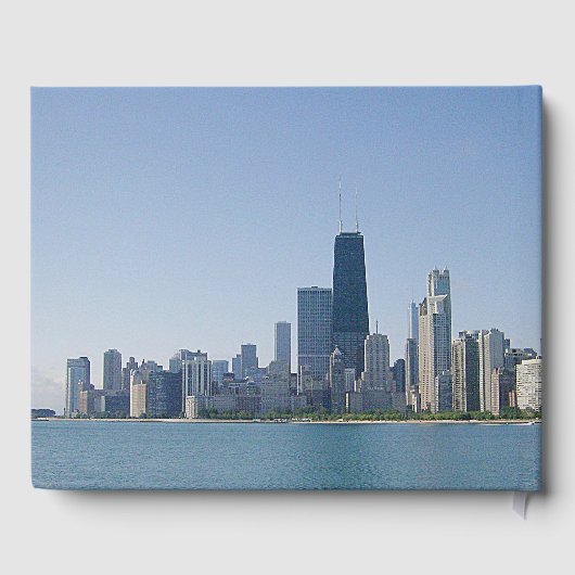 De Chicago Skyline Gastenboek (Achterkant)