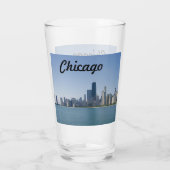 De Chicago Skyline Glas (Achterkant)