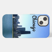 De Chicago Skyline iPhone Hoesje (Achterkant horizontaal)