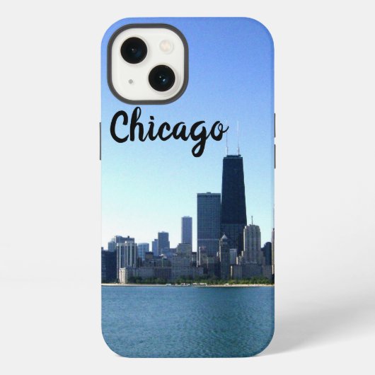 De Chicago Skyline iPhone Hoesje (Achterkant)