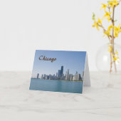 De Chicago Skyline Kaart (Gele Bloem)