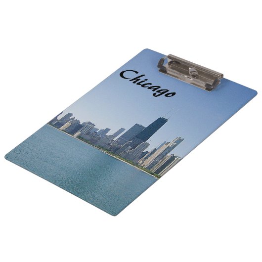 De Chicago Skyline Klembord (Gekanteld)