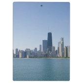 De Chicago Skyline Klembord (Achterkant)