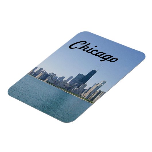 De Chicago Skyline Magneet (Linkerzijde)