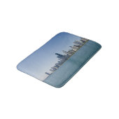 De Chicago Skyline met gespiegeld patroon Badmat (Gekanteld)