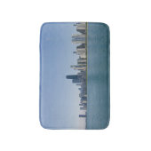 De Chicago Skyline met gespiegeld patroon Badmat (Voorkant Verticaal)