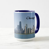 De Chicago Skyline Mok (Voorkant rechts)