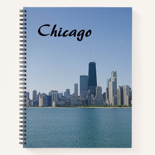 De Chicago Skyline Notitieboek (Voorkant)