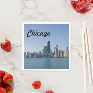 De Chicago Skyline Servet