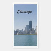 De Chicago Skyline Servet (Voorkant)