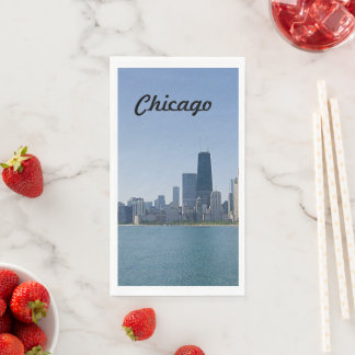 De Chicago Skyline Servet