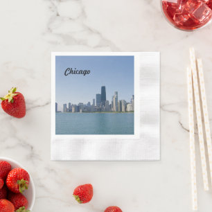 De Chicago Skyline Servet