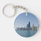 De Chicago Skyline Sleutelhanger (Voorkant)