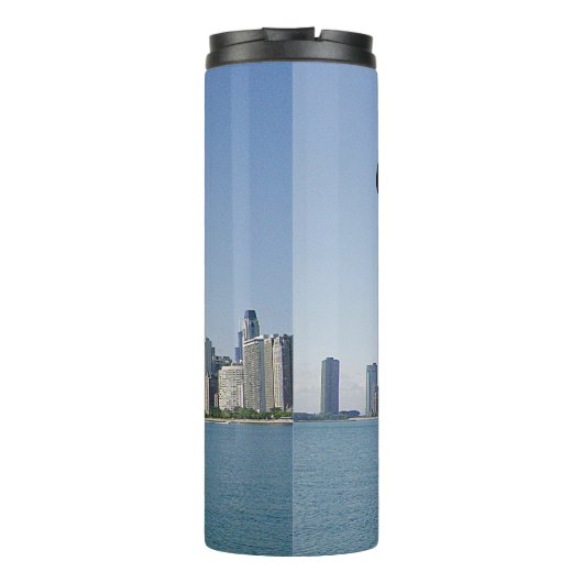 De Chicago Skyline Thermosbeker (Achterkant)