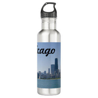 De Chicago Skyline Waterfles