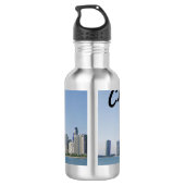 De Chicago Skyline Waterfles (Achterkant)