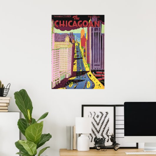 DE CHICAGOON POSTER (Thuiskantoor)
